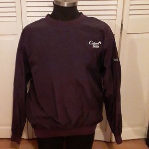 Mens Purple Golf Windshirt Colbert Hills /KSU XL
